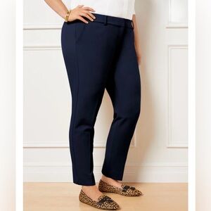 Talbots Hampshire Navy Ankle Pants size 18P